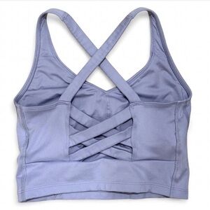 Hollister Gilly Hicks Lavender Purple Recharge Cropped Workout Tank Top - Medium